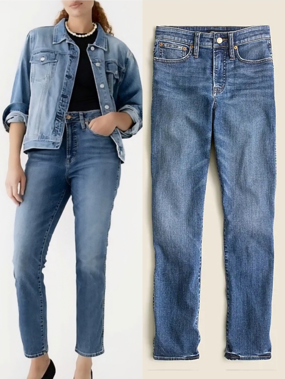J. Crew Curvy Vintage Slim Straight Size 31 NWT